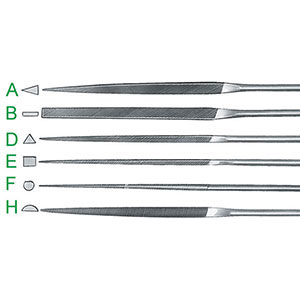 2301G - LIME AD AGO PER METALLI - Orig. Hasen-Feilen